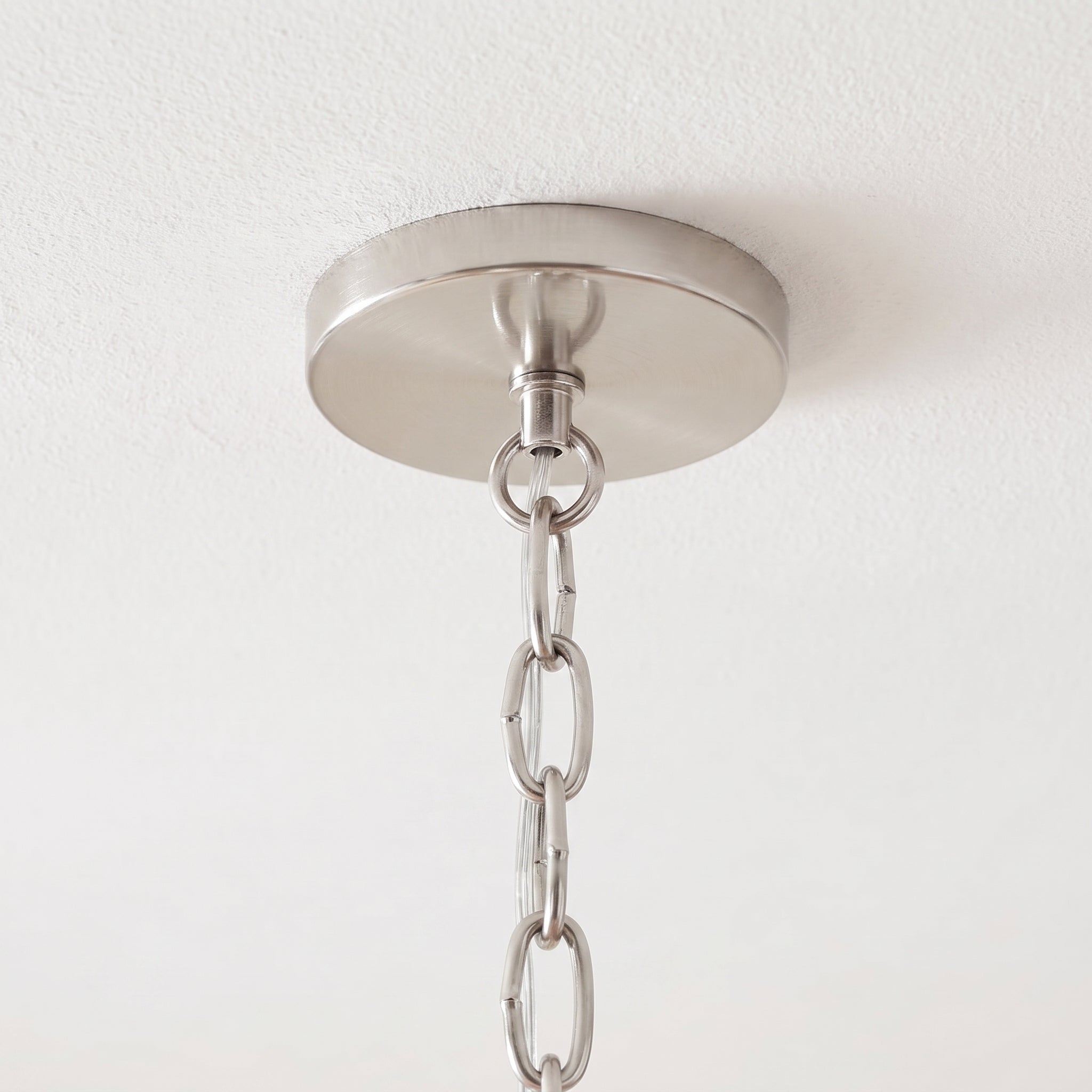 Lustre Nuvola style Murano tronchi, rose nuage – LIVO (vue 6)