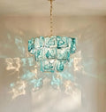 Lustre Marea style Murano bleu et vert – LIVO