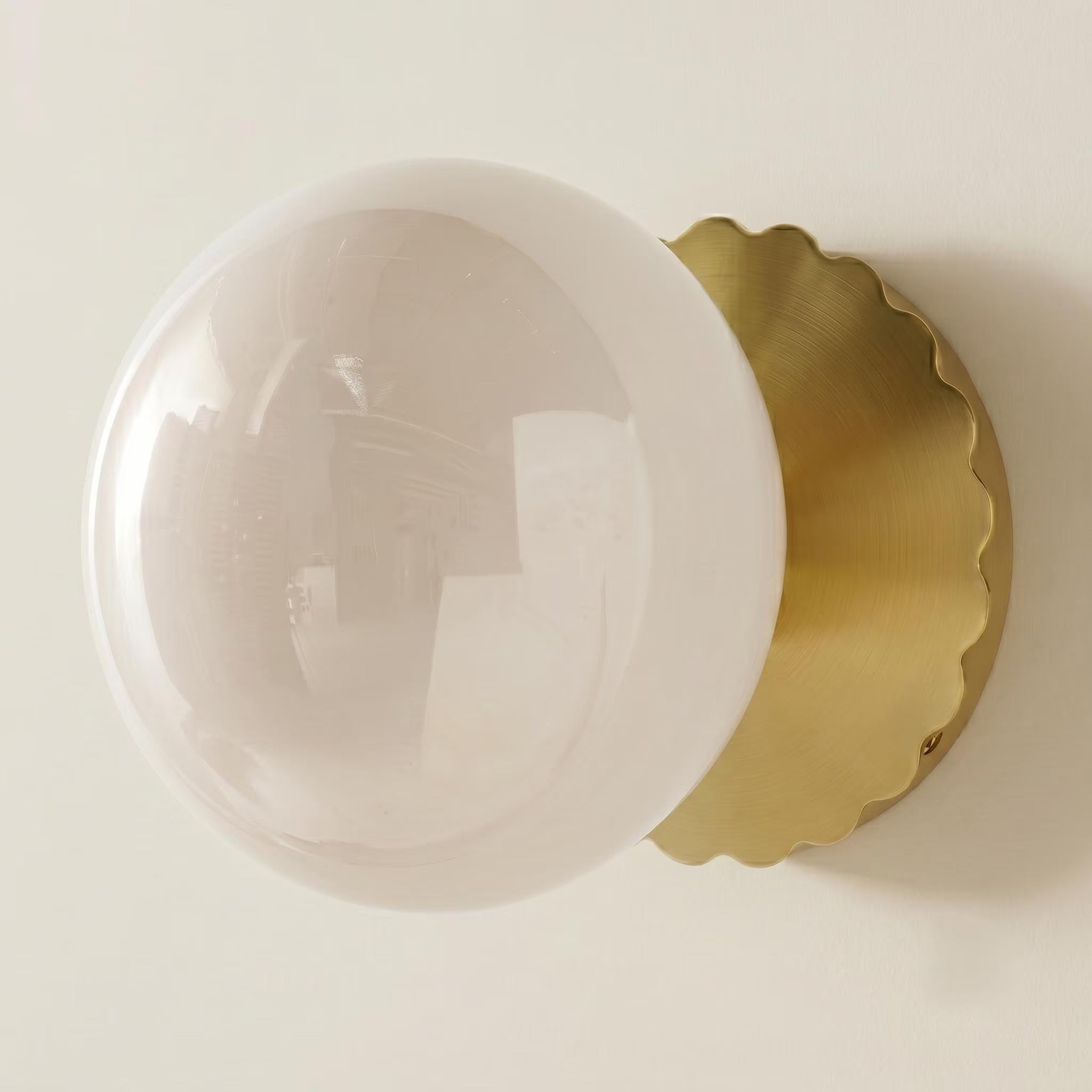 Applique murale Luna globe verre, style scandinave – LIVO (vue 4)